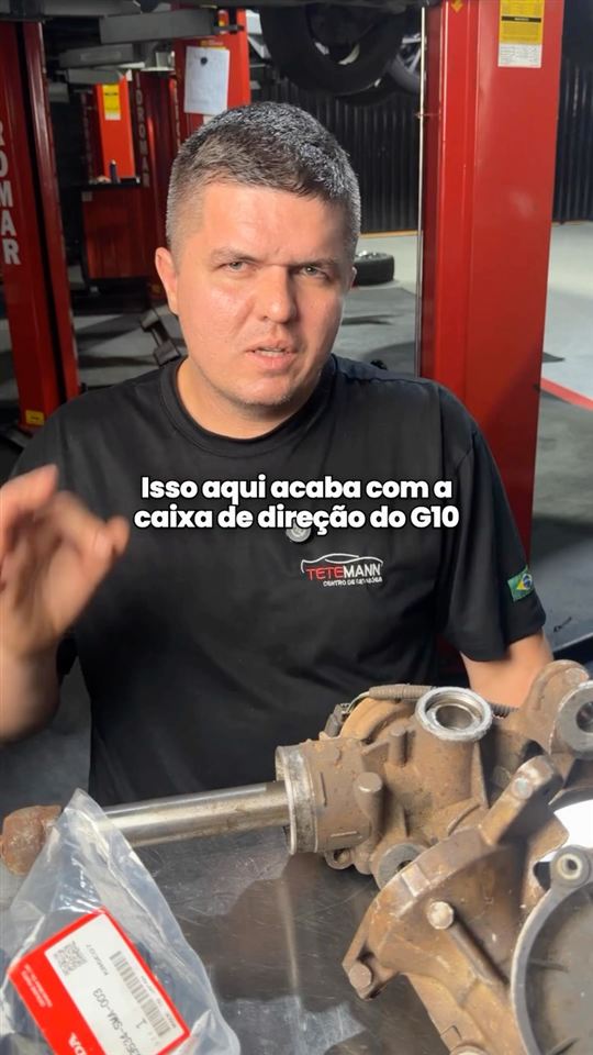 Vídeo: abraçadeira mal fixada pode custar a caixa de direção do Civic G10